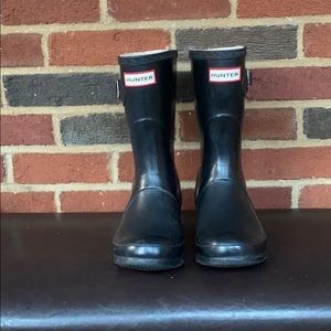 Women's Original Short Rain Boots: Black